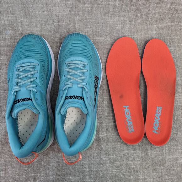 HOKA ONE ONE Bondi Women's 7 Aquarelle Blue AEBL 9B. Price firm. Thank you! - Picture 10 of 12